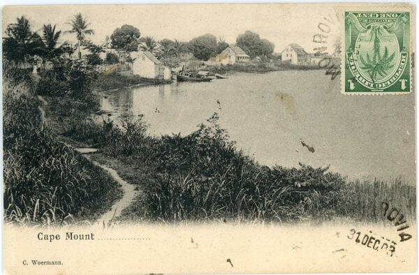 Liberia Cape Mount 1903 ed Woermann