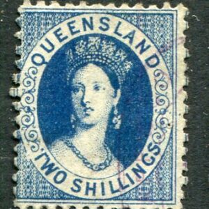1880 Queensland Australia 2s Used Sg 120