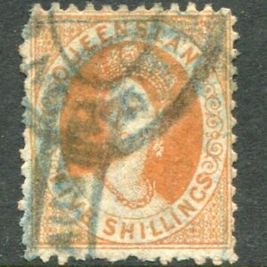 1880 Queensland Australia 2s6d Used Sg 121