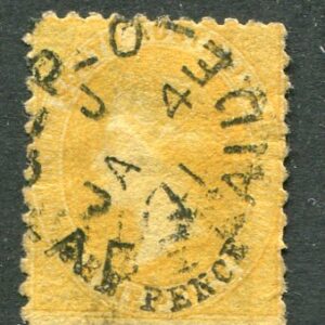 1870 South Australia 10d on 9d compound Used Sg 107