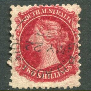 1872 South Australia 2s compound perf Used Sg 110