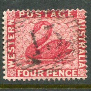1882 Western Australia Swan 4d Used Sg 78