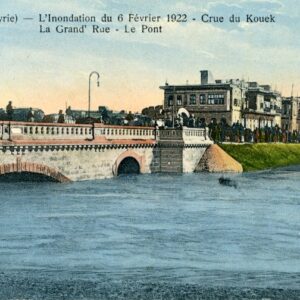 Syria Alep 1922 Flooding