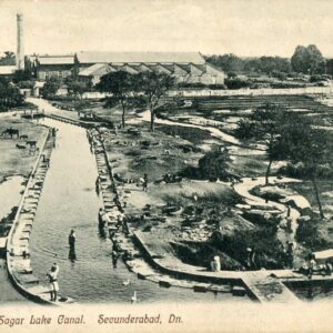 India Secunderabad Hussain Sagar Lake Canal