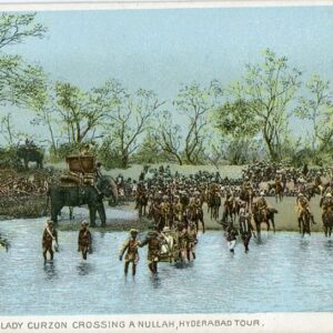 India Hyderabad Lady Curzon crossing Nullah Nallah