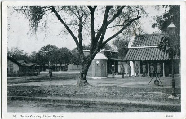 India Faizabad Fyzabad Native Cavalry Lines Sanbride 10