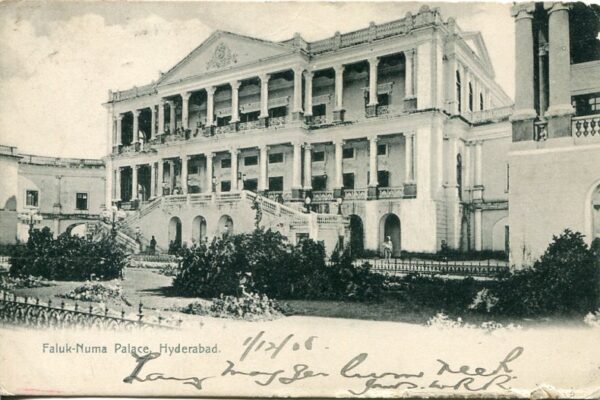 India Falaknuma Palace 1908 to Liverpool