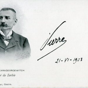Serbia Prince Pierre Karageorgewitch 1903