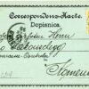 1899 Bosnia Usora to Korneuburg Sarajevo ed Lederer - Image 2