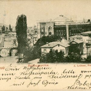 1899 Bosnia Usora to Korneuburg Sarajevo ed Lederer