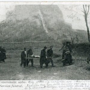 Serbia 1915 Serbian Funeral photocard
