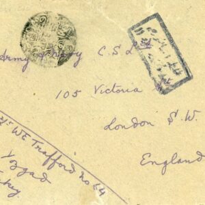 1917s British Kut PoW from Yozgat Turkey to London