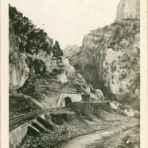 Turkey Taurus Mountains Railway Tunnel photocard