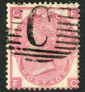 1867-73 British Levant Istanbul 3d plate 10 Sg Z86