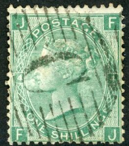 1867-73 British Levant Istanbul 1s plate 4 Sg Z116