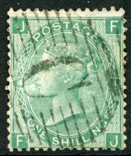 1867-73 British Levant Istanbul 1s plate 4 Sg Z116