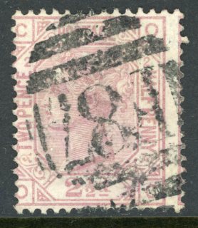 1875-76 British Levant Izmir 2 1/2d plate 2 Sg Z216