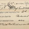 1890 Sweden Incoming Postage Due Card from England - Image 2