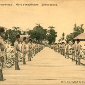 Philippines Zamboanga Moro Constabulary ed Burr McIntosh