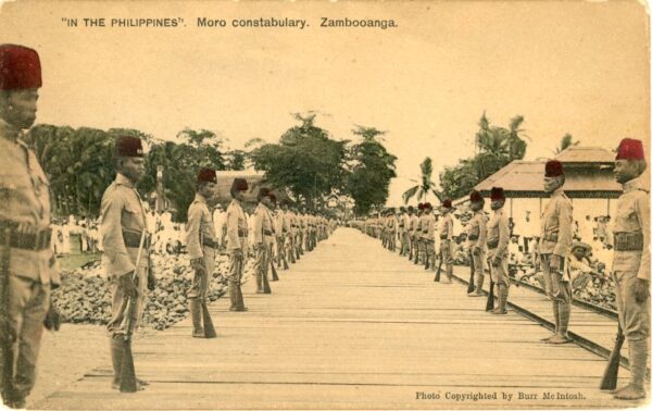 Philippines Zamboanga Moro Constabulary ed Burr McIntosh