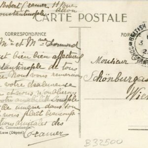 1923 British Levant Istanbul Galata Bridger to Vienna