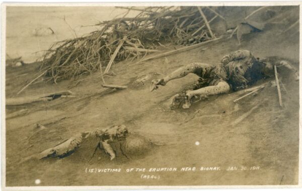 Philippines Volcano near Bignay Eruption Victims 1930