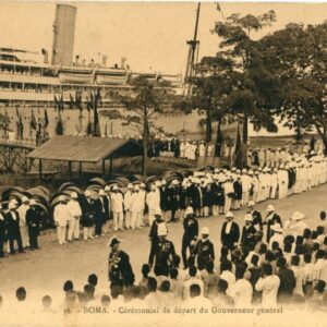 Belgium Congo Boma Ceremony Governor General