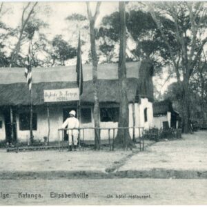 Belgium Congo Katanga Hotel and Restaurant