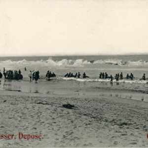 Belgium Congo Locals at the Beach photo Visser