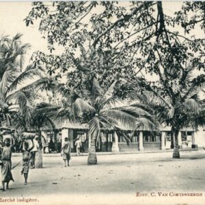 Belgium Congo Boma Locals Market