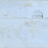 1863 Egypt French PO 5080 4 Colour Napoleon Entire - Image 2