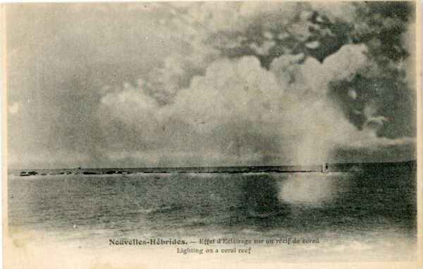New Hebrides Vanuatu Coral Reef Lightning