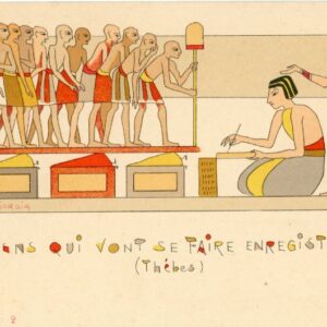 Egypt Pharoah series Registering People Thebes
