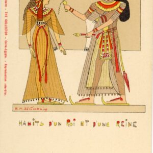 Egypt Pharoah series Clothes of King and Queen