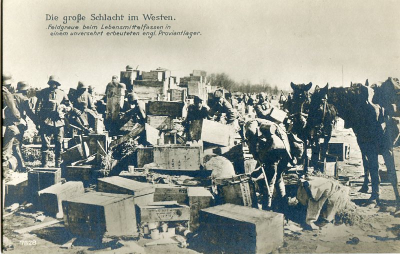 Greece WWI Captured British Provisional Depot