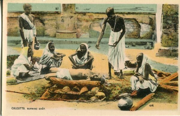India Calcutta Burning Ghat ed Moorli Dhur