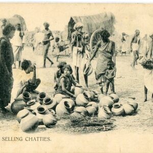 India Woman Selling Chatties