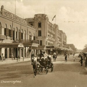 India Calcutta Chowringhee Horse Carts Tuck's