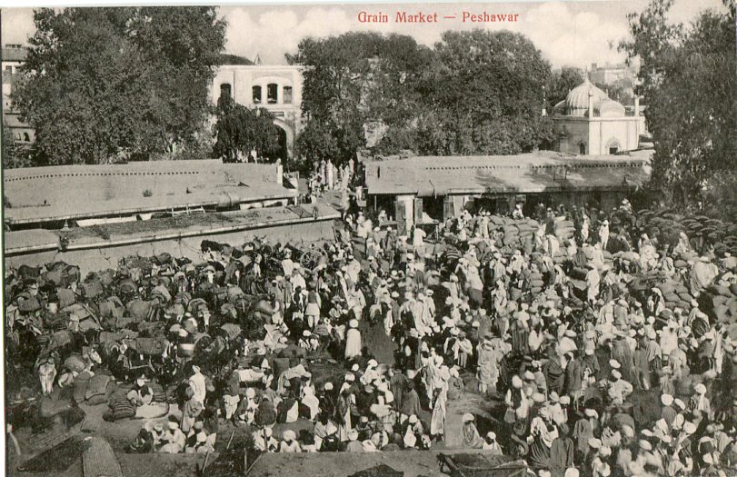 Pakistan Peshawar Grain Market ed Moorli Dhur