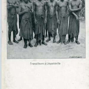 Belgian Congo Workers in Leopoldville