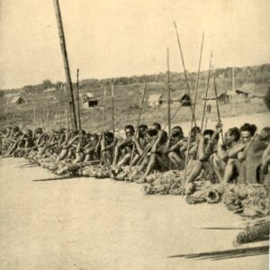 Belgian Occupation of German East Africa Congo Porters Picture Stationery