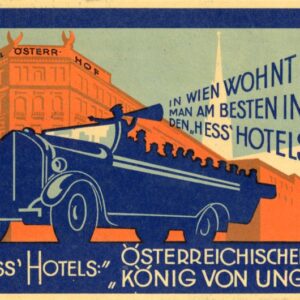 Austria Hess Hotel Wien Vienna