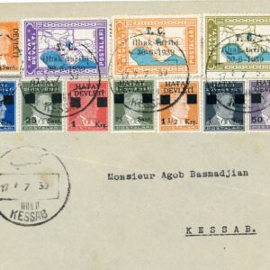 1939 Hatay Map and Atatürk portraits Cover