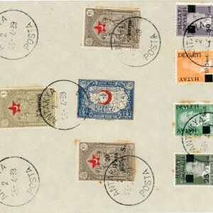 1939 Hatay Antakya Atatürk Child Welfare Red Crescent mix