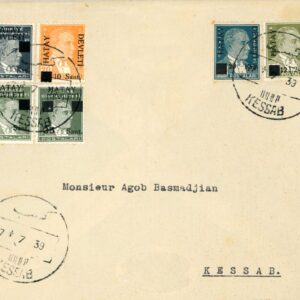 1939 Hatay Kessab Atatürk portraits Cover