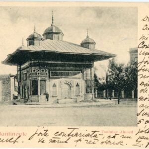 Turkey Sultan Ahmed Fountain 1903 to Moldova ed Weiss