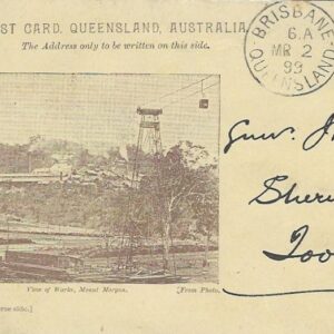 1900s Queensland Mount Morgan Gold Silver Mines to Toowong