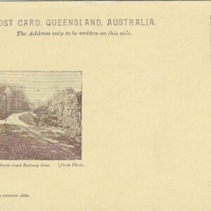 1900s Queensland North Coast Railway Line Picture Stationery