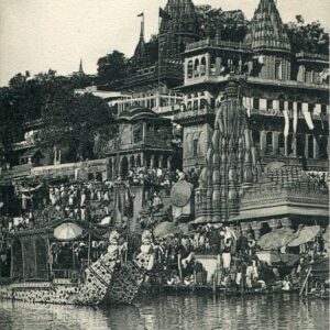 India Benares Manekarnka Ghat ed Saeed