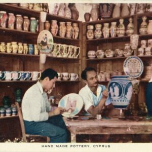Cyprus Hand Made Pottery 1956 to England ed Tuck